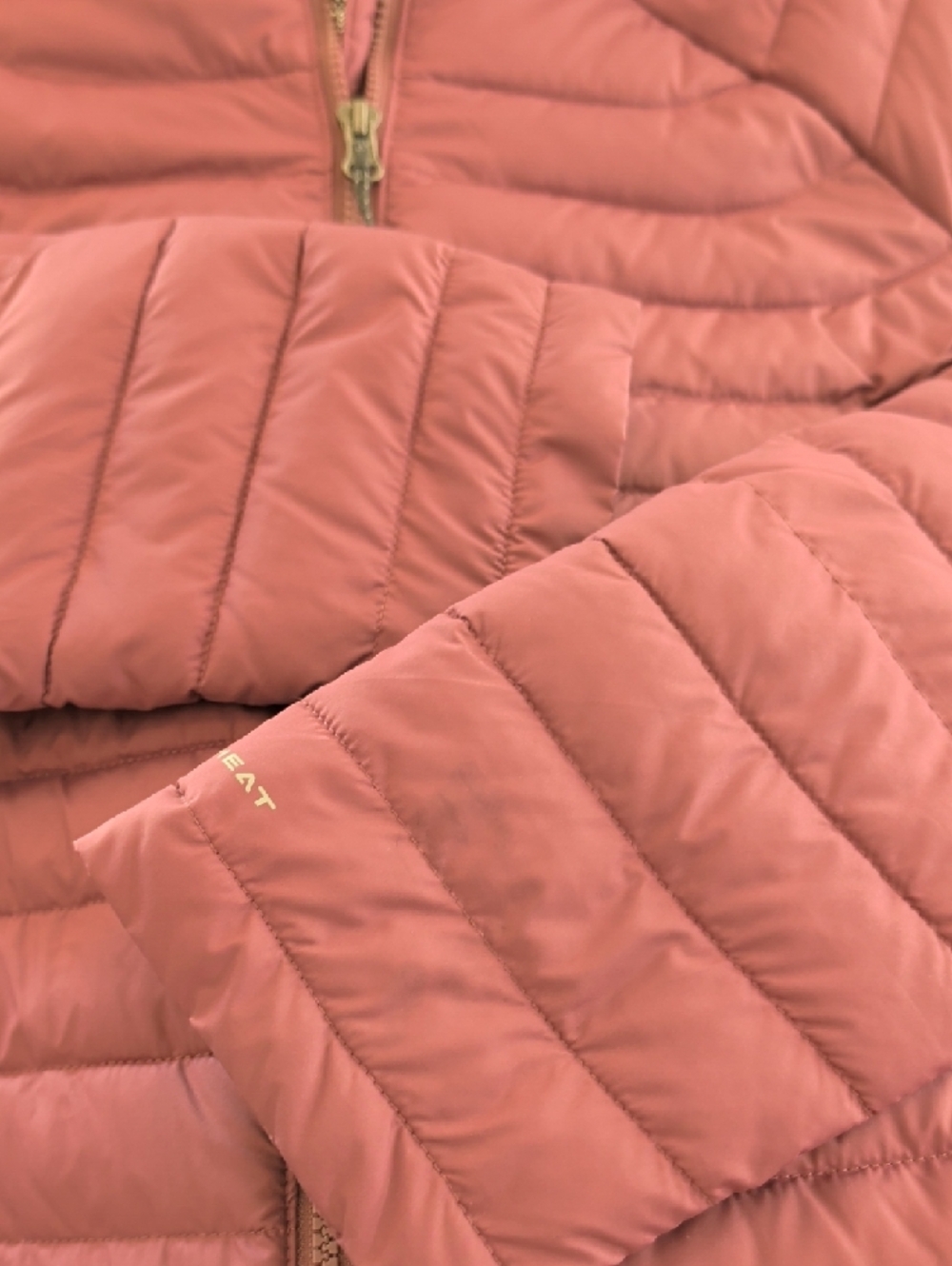 Columbia Omni Heat Jacket Mauve EUC - Picture 6 of 10